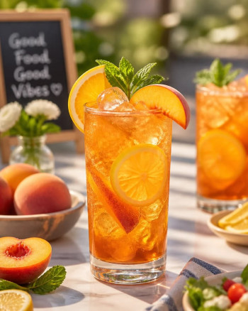 Peach Iced Tea on