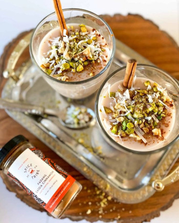 Sahlab with Nuts