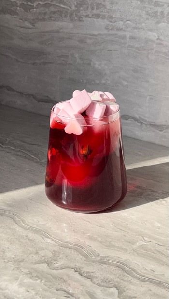 Rose Berry Iced