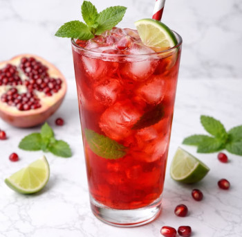 Pomegranate Iced Tea