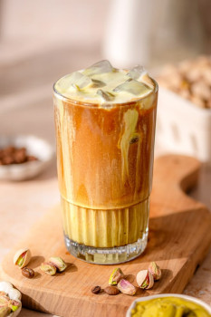 Iced Pistachio Latte