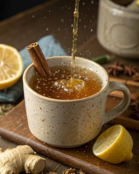 Cinnamon with Fresh Ginger